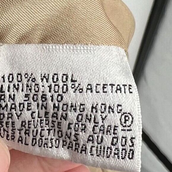 Albert Nipon Women's Size 16 Two Piece Dress Blazer Black Wool Elegant Timeless - Picture 8 of 9